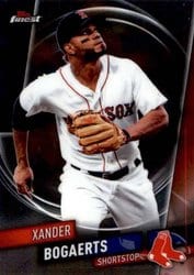 2019 Finest Base Set Xander Bogaerts #68 card