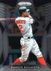 2019 Panini Prizm Base Set Xander Bogaerts #183 card