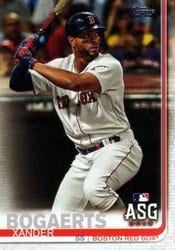 2019 Topps Update Base Set Xander Bogaerts #US144 card