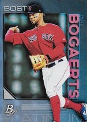 2020 Bowman Platinum Base Set Xander Bogaerts #97 card