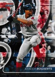 2020 Bowman's Best Base Set Xander Bogaerts #7 card