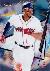 2020 Finest Base Set Xander Bogaerts #5 card