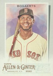 2020 Topps Allen & Ginter Base Set Xander Bogaerts #78 card