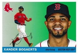 2020 Topps Archives Base Set Xander Bogaerts #24 card