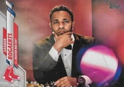 2020 Topps Base Set Xander Bogaerts #530b card