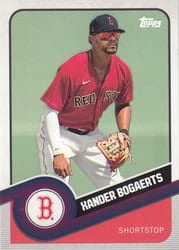 2020 Topps Brooklyn Collection Base Set Xander Bogaerts #8 card