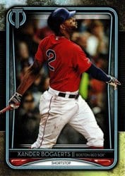 2020 Topps Tribute Base Set Xander Bogaerts #88 card