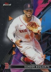 2021 Finest Base Set Xander Bogaerts #72 card