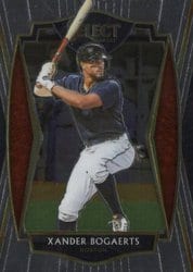 2021 Panini Select Base Set Xander Bogaerts #133 card