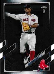 2021 Topps Chrome Ben Baller Edition Base Set Xander Bogaerts #162 card