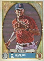 2021 Topps Gypsy Queen Base Set Xander Bogaerts #24 card