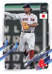 2021 Topps Japan Edition Base Set Xander Bogaerts #163 card