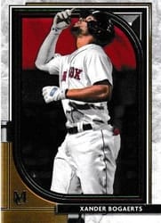 2021 Topps Museum Collection Base Set Xander Bogaerts #31 card