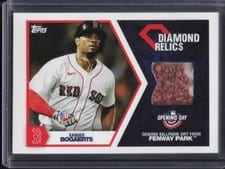 2021 Topps Opening Day Diamond Relics Xander Bogaerts #DR-XB card