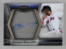 2021 Topps Tier One Clear One Autographs Xander Bogaerts #C1A-XB card