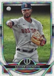 2021 Topps Tribute Base Set Xander Bogaerts #4 card