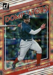 2022 Donruss Dominators Xander Bogaerts #D-5 card