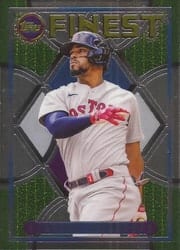 2022 Finest Flashbacks Base Set Xander Bogaerts #27 card