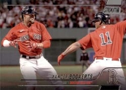 2022 Stadium Club Base Set Xander Bogaerts #73 card