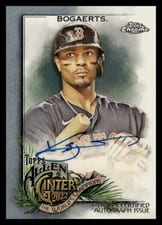 2022 Topps Allen & Ginter Chrome Autographs Xander Bogaerts #AGA-XB card