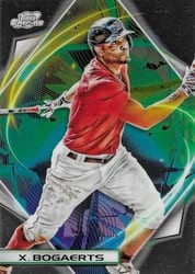 2022 Topps Cosmic Chrome Base Set Xander Bogaerts #105 card