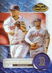2022 Topps Gold Label Base Set Xander Bogaerts #23 card