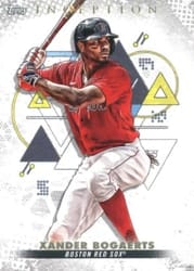 2022 Topps Inception Base Set Xander Bogaerts #33 card