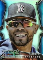 2022 Topps Sweet Shades Xander Bogaerts #SS-16 card