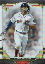2022 Topps Triple Threads Base Set Xander Bogaerts #64 card