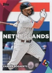 2023 Topps 2023 World Baseball Classic Stars Xander Bogaerts #WBC-30 card