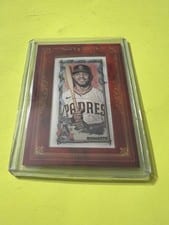 2023 Topps Allen & Ginter Framed Mini Cloth Xander Bogaerts #6 card
