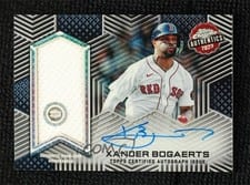 2023 Topps Chrome Authentics Autographs Xander Bogaerts #TCAA-XAB card