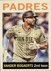 2025 Topps Archives Base Set Xander Bogaerts #9 card