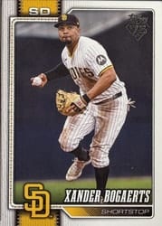 2026 Topps Base Set Xander Bogaerts #33 card
