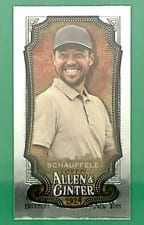 2024 Topps Allen & Ginter Chrome Mini Xander Schauffele #262 card