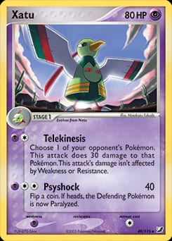 Unseen Forces Xatu #49 card