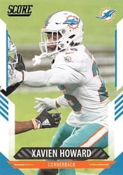 2021 Score Base Set Xavien Howard #287 card