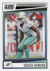 2022 Score Base Set Xavien Howard #277 card