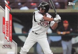 2020 Topps Pro Debut Base Set Xavier Edwards #PD-67 card