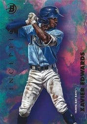 2021 Bowman Inception Base Set Xavier Edwards #11 card