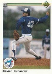 1990 Upper Deck Base Set Xavier Hernandez #26 card