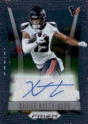 2024 Panini Prizm Deca Signatures Xavier Hutchinson #S-XHN card