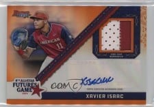 2024 Bowman's Best 2024 MLB All-Star Futures Game Autograph Relics Xavier Isaac #FGRA-XI card