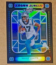 2024 Panini Contenders Optic Crown Jewels Xavier Legette #12 card