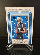 2024 Panini Photogenic Rookie Introductions Xavier Legette #12 card