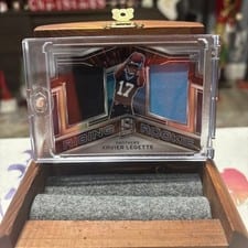 2024 Panini Spectra Rising Rookie Materials Xavier Legette #RRM-XLE card