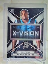 2024 Panini Spectra X-Vision Xavier Legette #XV-XLE card