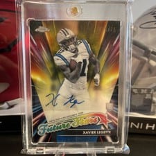 2024 Topps Chrome Future Stars Autographs Xavier Legette #FSA-XL card