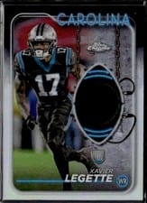 2024 Topps Chrome Topps Chrome Rookie Relics Xavier Legette #CRR-XL card