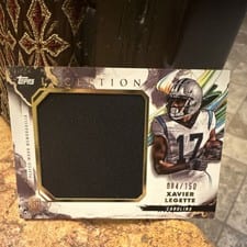 2024 Topps Inception Rookie Jumbo Relics Xavier Legette #RJR-XL card